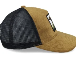 Capybara Crocodile Terry Caramel/Black Trucker - Iconic
