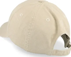 Capybara Crocodile Vintage Denim Sand Dad Cap - Iconic