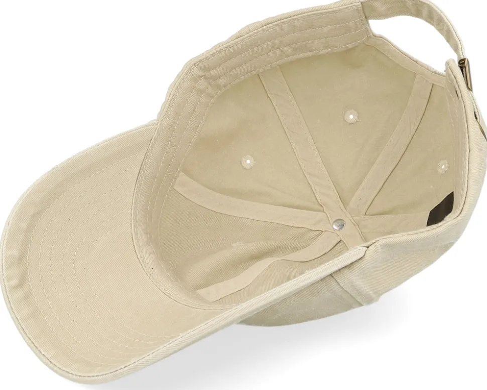 Capybara Crocodile Vintage Denim Sand Dad Cap - Iconic