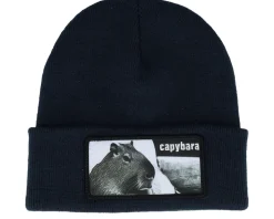 Capybara Sofa Beanie Classic Pink Cuff - Iconic