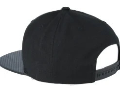 Carbon Black Snapback - Yupoong