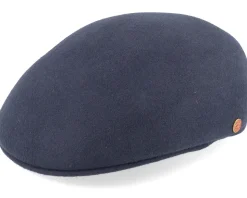 Car-cap Wool Felt Grey Flatcap - Mayser