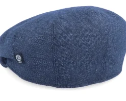 Carl Sr. Herringbone Blue Ear Flap - CTH Ericson