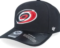 Carolina Hurricanes Cold Zone Mvp Deep Profile Black Adjustable - 47 Brand