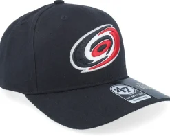 Carolina Hurricanes Cold Zone Mvp Deep Profile Black Adjustable - 47 Brand