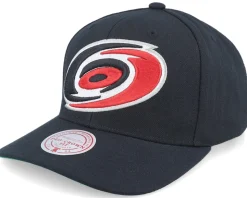 Carolina Hurricanes Team Ground 2.0 Pro Cap Black Adjustable - Mitchell & Ness