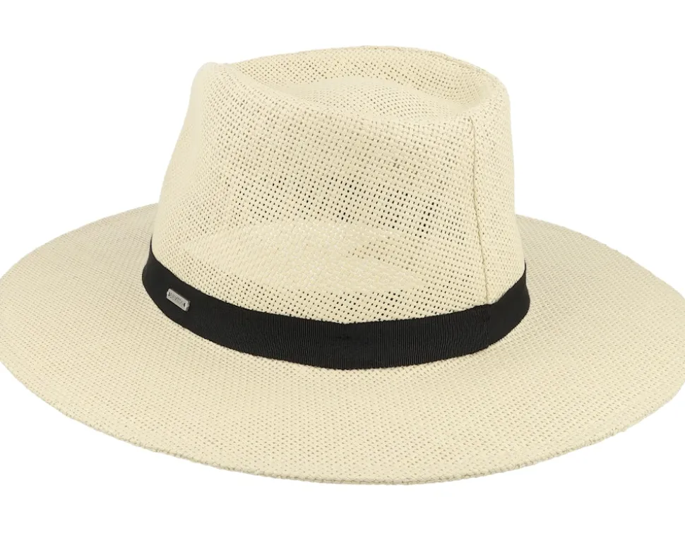 Carolina Packable Hat Natural Straw Hat - Brixton