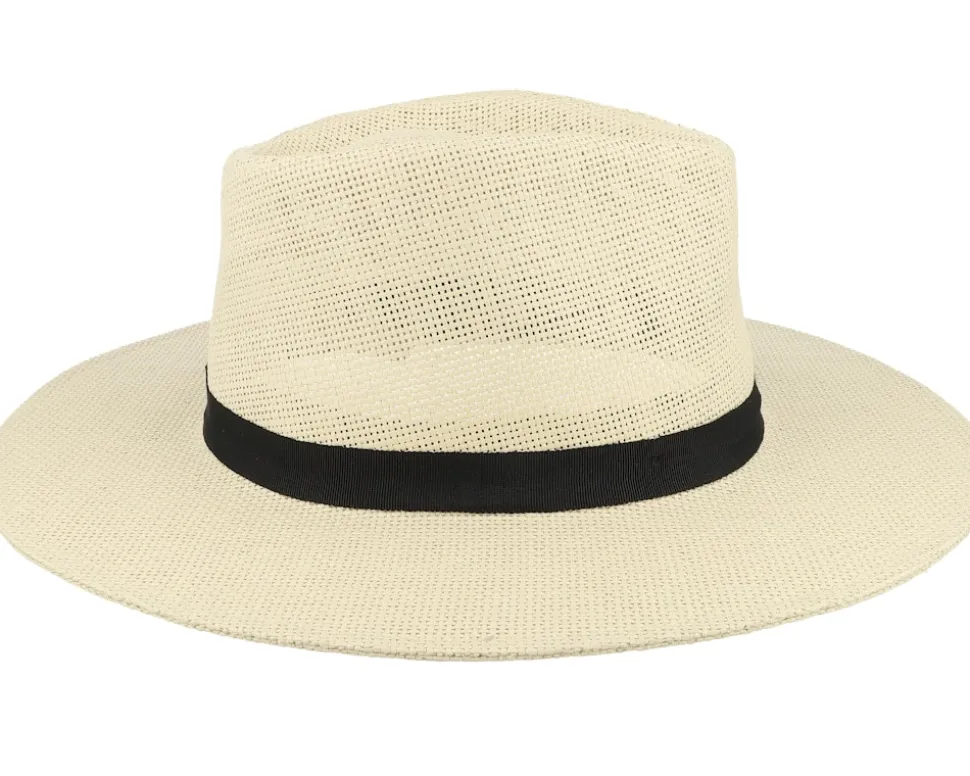 Carolina Packable Hat Natural Straw Hat - Brixton