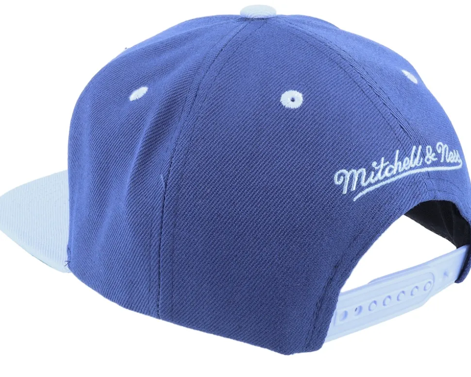 Carolina Tar Heels Carolina Monument Blue Snapback - Mitchell & Ness