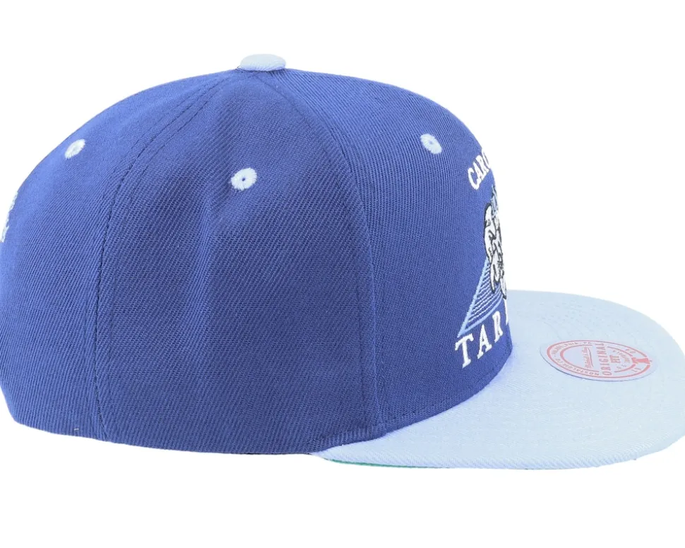 Carolina Tar Heels Carolina Monument Blue Snapback - Mitchell & Ness