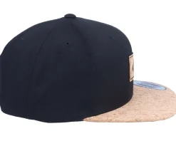 Carp Fish Patch Black/Cork Snapback - Skillfish