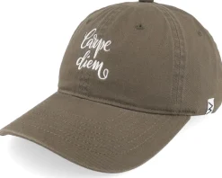 Carpe Diem Olive Mom Cap - Iconic