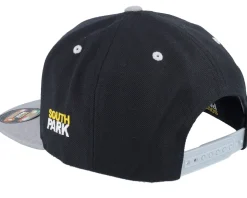 Cartman Hand Puppet Patch Black/Grey Snapback - South Park