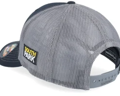 Cartman Hand Puppet Patch Black/Grey Trucker - South Park