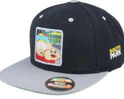 Cartman Hand Puppet Patch Black/Grey Trucker - South Park