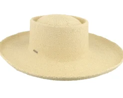 Cassidy Boater Natural Straw Hat - Brixton