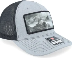 Castle On The Mountains Heather Grey/Black Trucker - Iconic