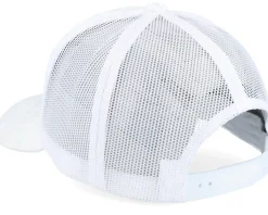 Castle On The Mountains Velvet White A-Frame Trucker - Calza Pennello