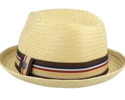 Castor Tan Fedora - Brixton