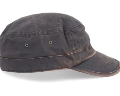 Casual Cotton Mix Brown Army - MJM Hats