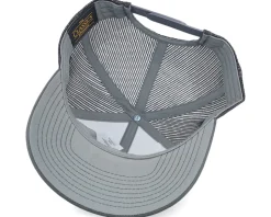 Casual Logo Patch Charcoal Trucker - Bearded Man