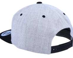 Cat Astronaut Heather Grey/Black Snapback - Iconic