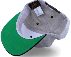 Cat Astronaut Heather Grey/Black Snapback - Iconic