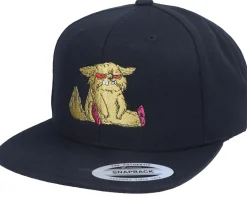 Cat Bummer Black Snapback - Iconic