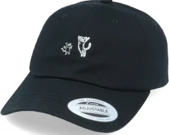 Cat Vs Mouse Black Dad Cap - Iconic