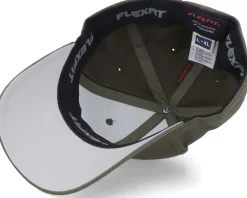 Caution Kangaroos Sign Patch Olive Flexfit - Iconic