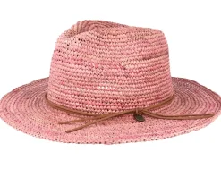 Celery Dusty Pink Straw Hat - Barts