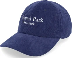 Central Park New Heritage Cord Oxford Navy Dad Cap - Iconic