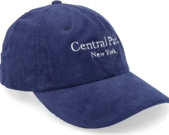 Central Park New Heritage Cord Oxford Navy Dad Cap - Iconic