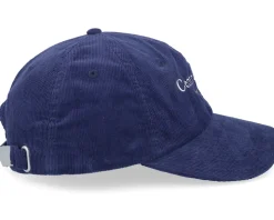 Central Park New Heritage Cord Oxford Navy Dad Cap - Iconic