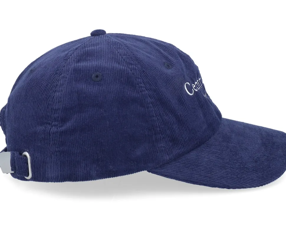 Central Park New Heritage Cord Oxford Navy Dad Cap - Iconic