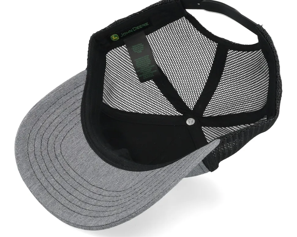 C&F Mesh Black/Grey Trucker - John Deere