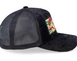 Champ Boxer Pop Art Velvet Black A-Frame Trucker - Calza Pennello