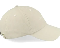 Champagne Vintage Washed Sand Dad Cap - Iconic