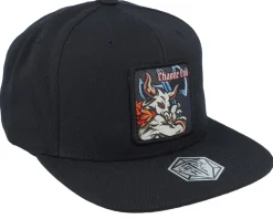Chaotic Evil Box Patch Black Snapback - Critiql Hit