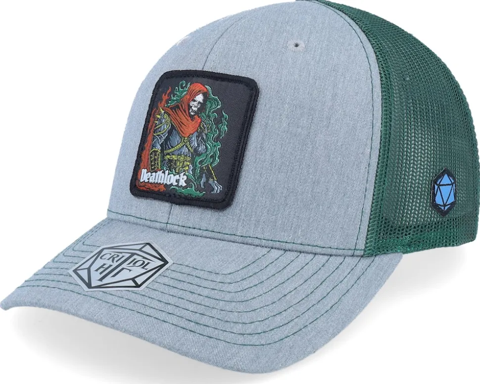 Chaotic Evil Box Patch Maroon/Khaki Trucker - Critiql Hit