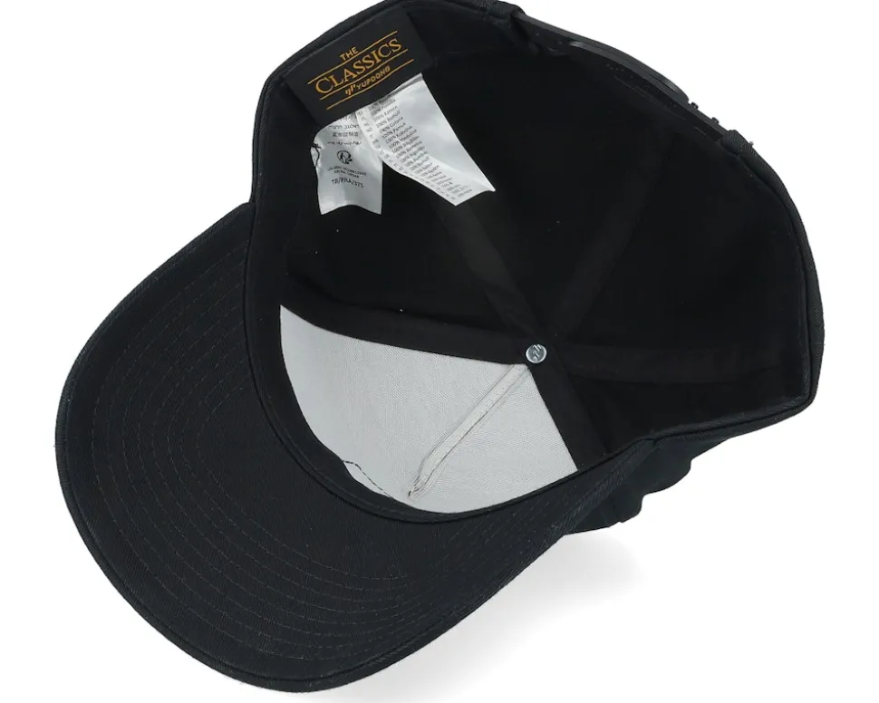 Charcoal BM Cross Logo Patch Black A-Frame Adjustable - Bearded Man