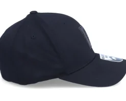 Charcoal Cap Man Patch Black Flexfit - Bearded Man