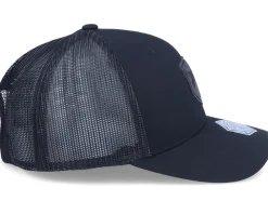 Charcoal Dragon Shield Patch Black Trucker - Critiql Hit