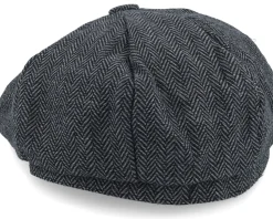 Charcoal Heringbone Heritage Bakerboy - Beechfield