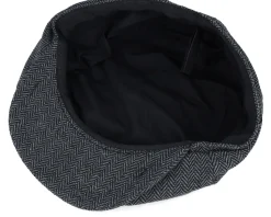 Charcoal Heringbone Heritage Bakerboy - Beechfield