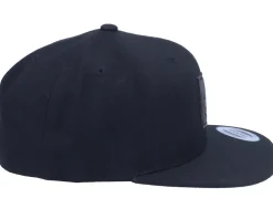 Charcoal Hookah Patch Black Snapback - Iconic