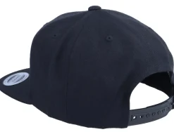 Charcoal Mountain Diamond Patch Black Snapback - Wild Spirit