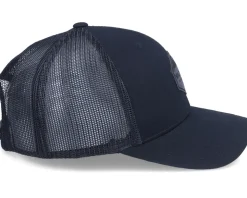 Charcoal Mountain Shape Patch Black Trucker - Wild Spirit