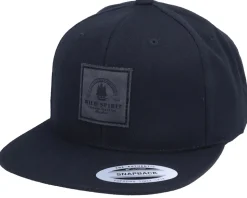 Charcoal Nature Bound Patch Black Snapback - Wild Spirit