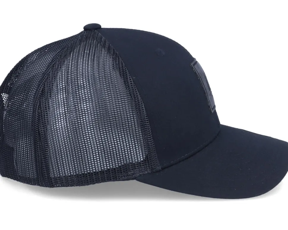 Charcoal Pine Patch Black Trucker - Wild Spirit